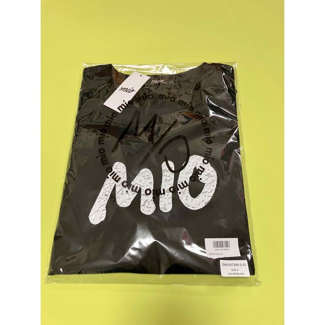 ❤︎新品❤︎みきおだ❤︎m/o mio❤︎Tシャツ　カットソー　ビッグロゴ　黒 1