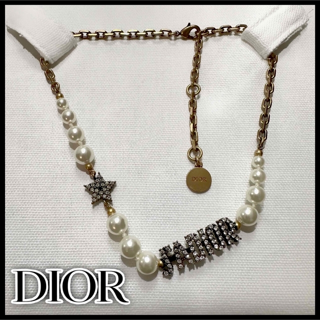 種類豊富な品揃え Dior Christian - ネックレス チョーカー パール