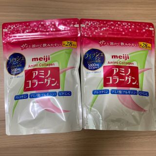 メイジ(明治)のアミノコラーゲン　2袋(コラーゲン)