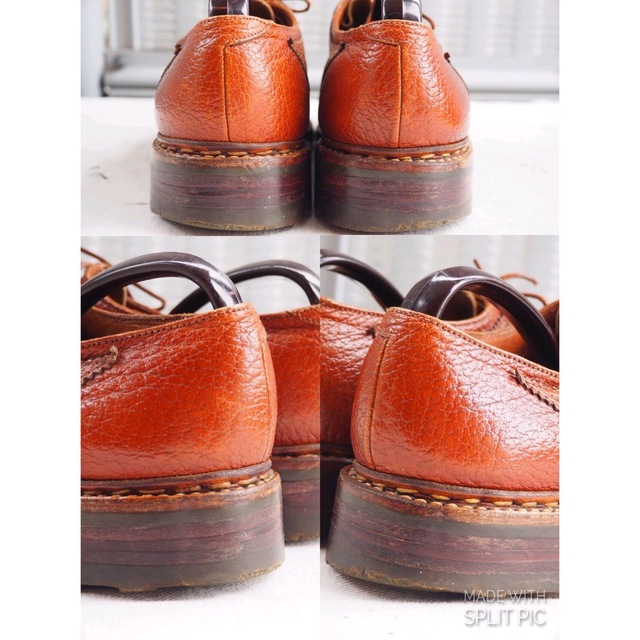J.M. WESTON(ジェーエムウエストン)の80s J.M Weston Water Bison ghillie shoes メンズの靴/シューズ(ドレス/ビジネス)の商品写真