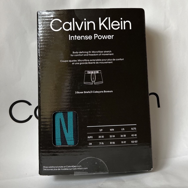 Calvin Klein(カルバンクライン)の【新品】Calvin Klein USA  intense power / S  メンズのアンダーウェア(ボクサーパンツ)の商品写真