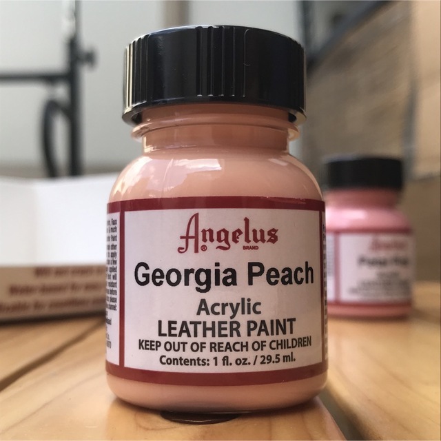 【Georgia Peach】Angelus paintアンジェラスペイント エンタメ/ホビーのアート用品(絵の具/ポスターカラー)の商品写真