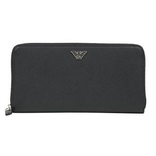 エンポリオアルマーニ(Emporio Armani)の新品 アルマーニ EMPORIO ARMANI 長財布 ブラック(長財布)