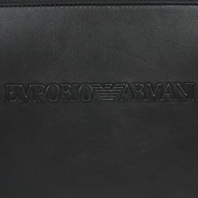 新品 アルマーニ EMPORIO ARMANI クラッチバッグ ブラック