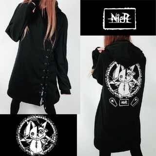 NieR RACE-UP PULLOVER PARKA(パーカー)