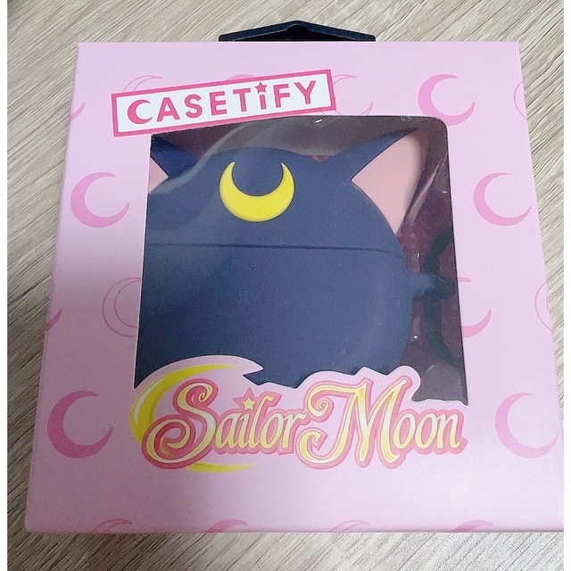 CASETIFY セーラームーンコラボ AirPodsケース ルナ - イヤフォン