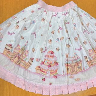 アンジェリックプリティー(Angelic Pretty)のお菓子の国スカート(ひざ丈スカート)