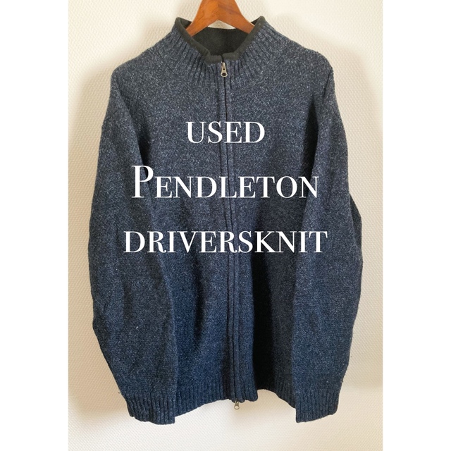 ニット/セーター70s PENDLETON USA製 ハイネック セーター フルジップ M