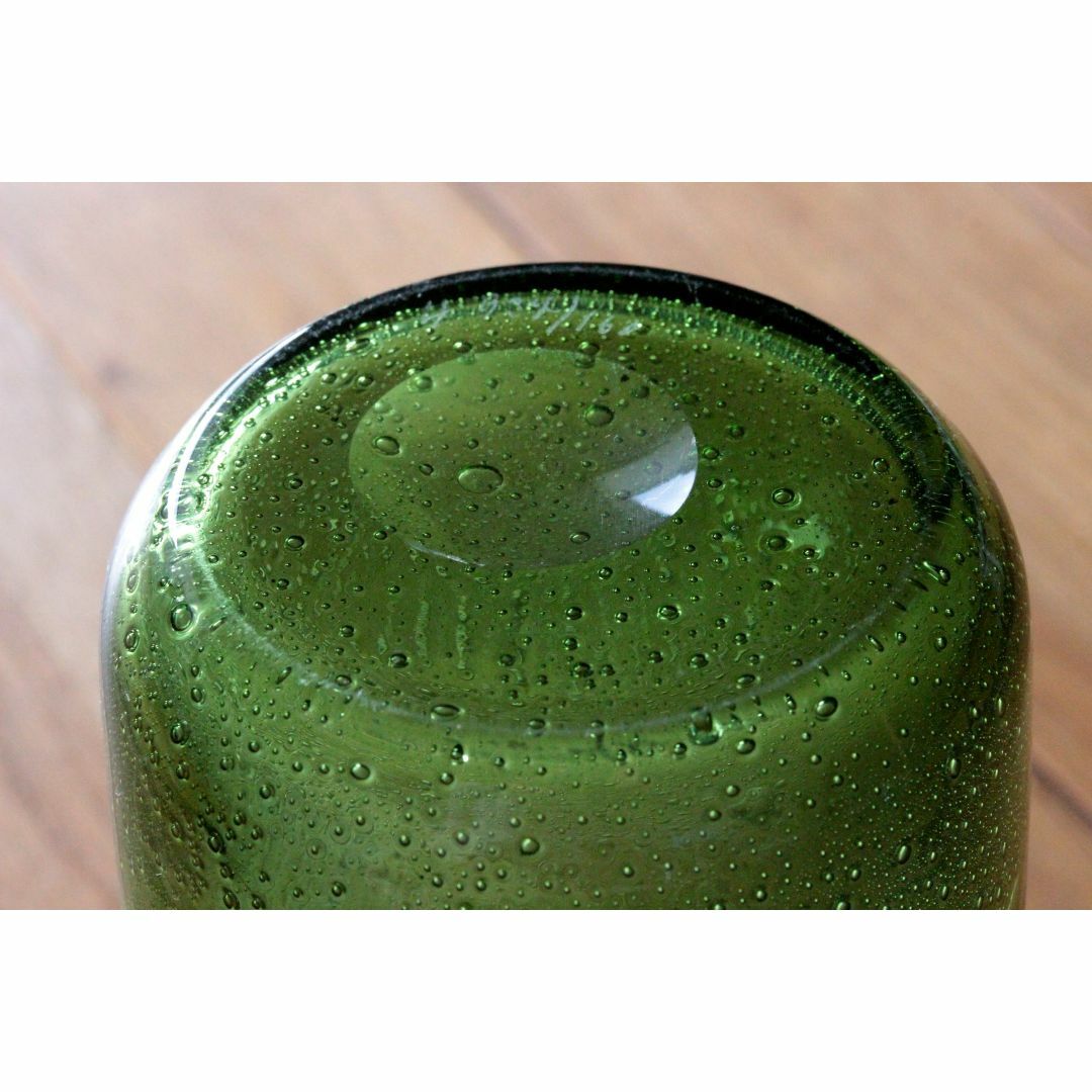 iittala(イッタラ)のエリックホグラン キャンドルスタンド+花瓶 エンタメ/ホビーの美術品/アンティーク(ガラス)の商品写真