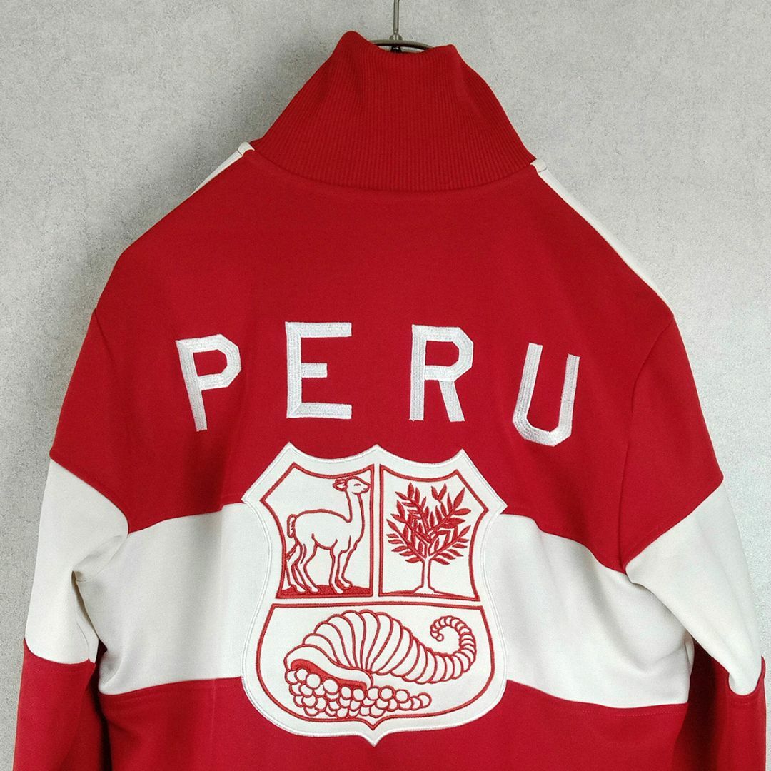 アディダス d001 ペルー代表 トラックジャケット  刺繍ロゴ  万国旗
