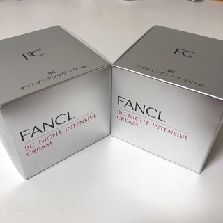 ファンケル(FANCL)の新品fancl ファンケル bc ナイトインテンシヴ クリーム  x2(フェイスクリーム)