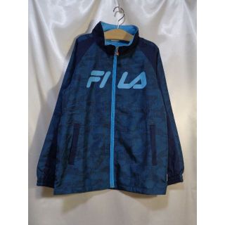 フィラ(FILA)の＜№4441＞(150cm)☆FILA(フィラ)☆ナイロンジャケット・紺(ジャケット/上着)