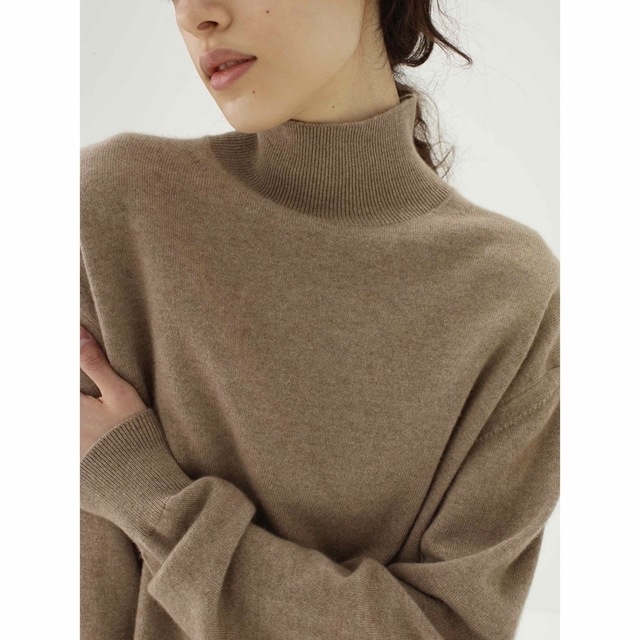 トップスAURALEE BABY CASHMERE KNIT TURTLE サイズ0