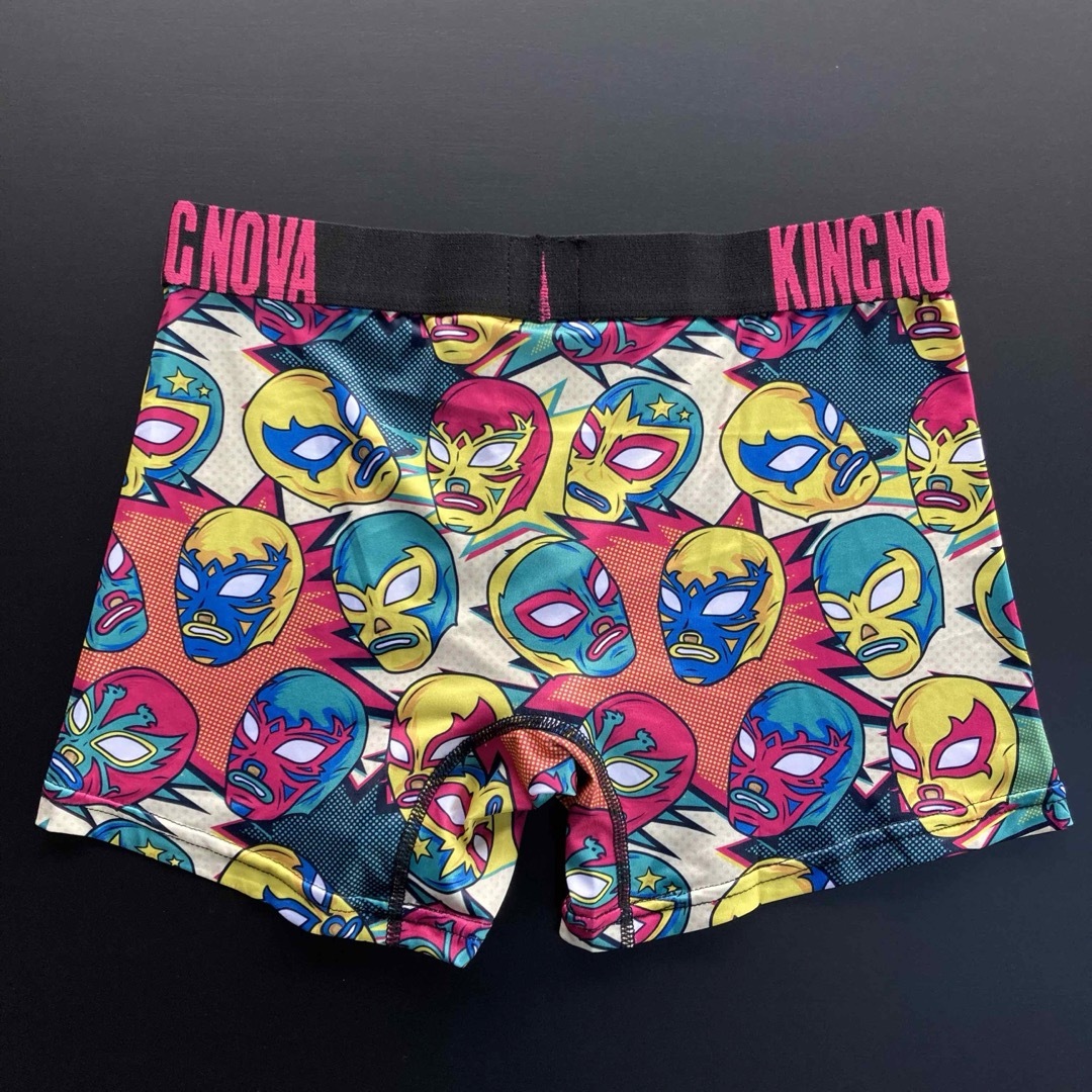 新品】Mサイズ☆KINGNOVA☆キングノヴァ☆ボクサーパンツ☆2枚組！☆ B