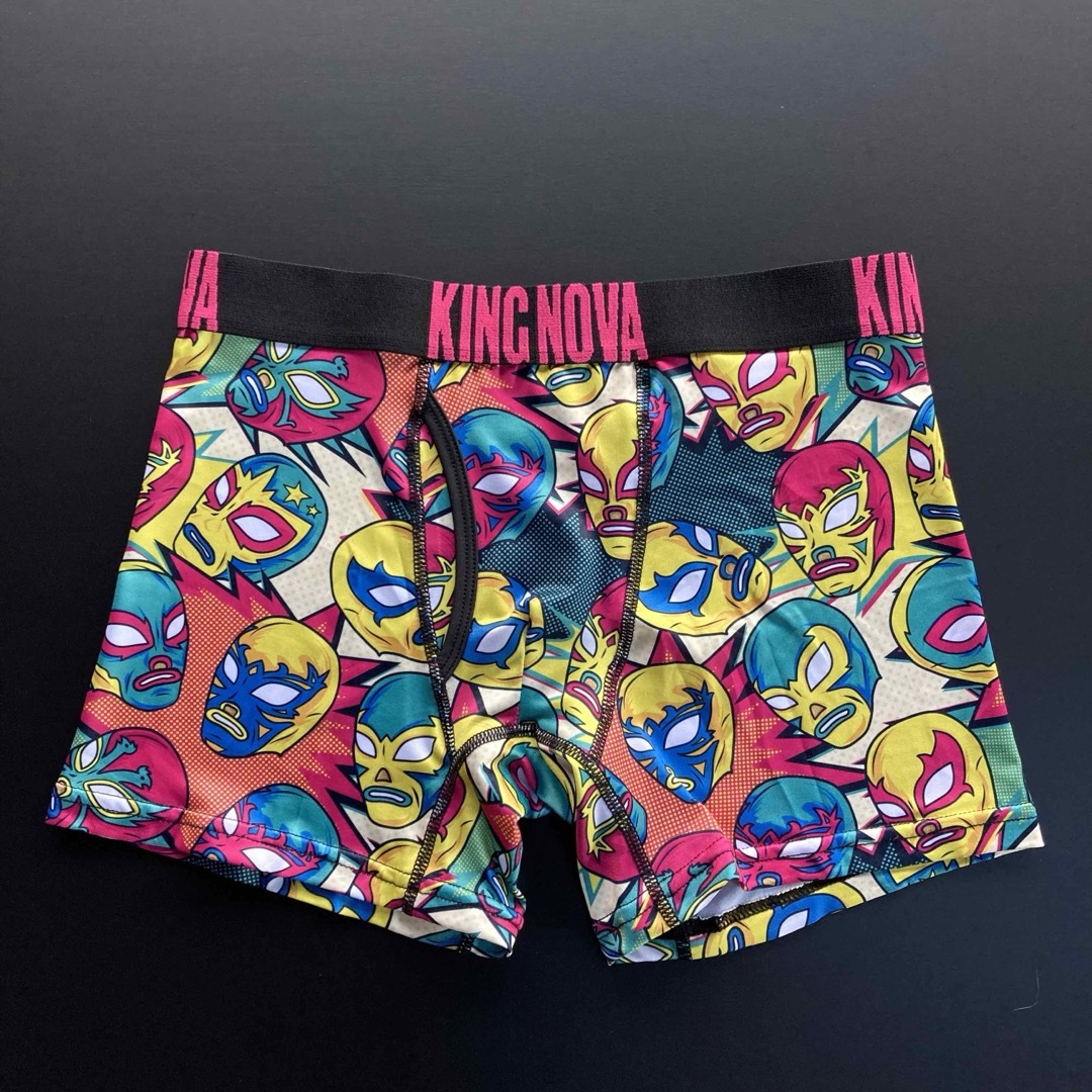 新品】Mサイズ☆KINGNOVA☆キングノヴァ☆ボクサーパンツ☆2枚組！☆ B