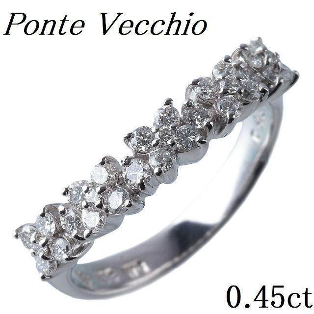 PonteVecchio - ポンテヴェキオ ダイヤリング フラワー 9号～9.5号 【10458】