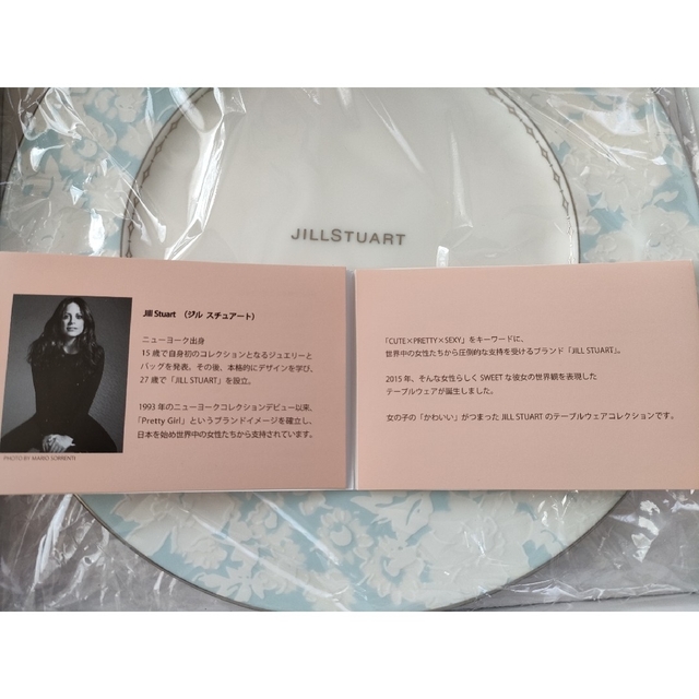 JILLSTUART(ジルスチュアート)のギフト好適品！ジルスチュアート　お皿　プレート×3 インテリア/住まい/日用品のキッチン/食器(食器)の商品写真