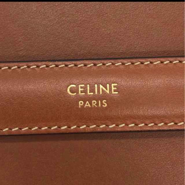 celine(セリーヌ)のCELINE セリーヌ　IPHONE X & XSスマホケース  タンカラー スマホ/家電/カメラのスマホアクセサリー(iPhoneケース)の商品写真