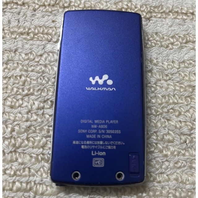 WALKMAN(ウォークマン)のSONY ウォークマン NW-A806 スマホ/家電/カメラのオーディオ機器(ポータブルプレーヤー)の商品写真