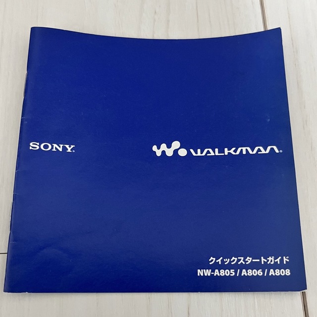 WALKMAN(ウォークマン)のSONY ウォークマン NW-A806 スマホ/家電/カメラのオーディオ機器(ポータブルプレーヤー)の商品写真