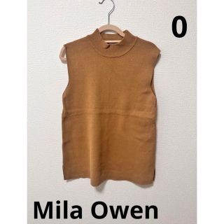 ミラオーウェン(Mila Owen)のMila Owen ミラオーウェン　ハイネックノースリーブ　ニット(ニット/セーター)