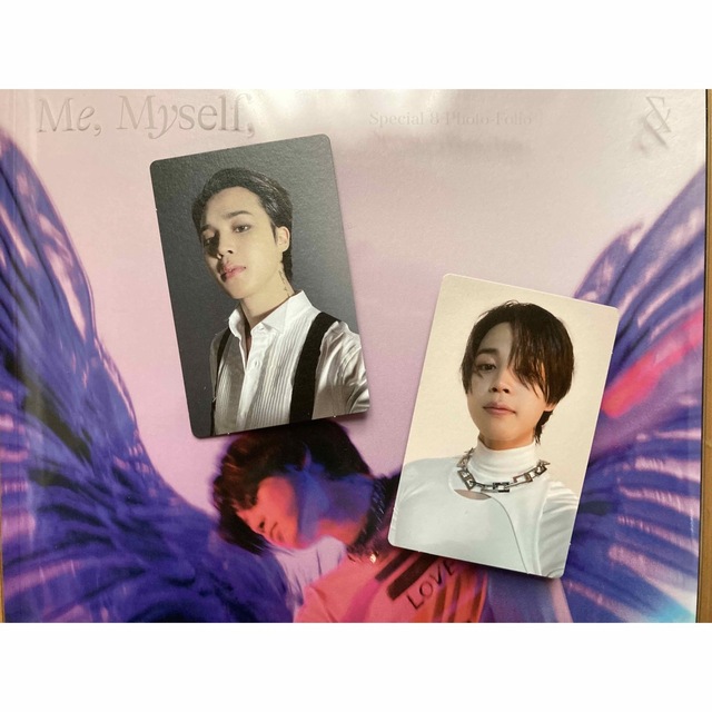トレカ】BTS ジミン JIMIN写真集フォトカード2点セットの通販 by