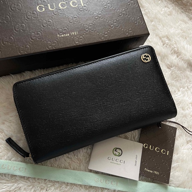 美品】 GUCCI グッチ 長財布-