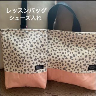 ハンドメイド♡レッスンバッグ、シューズ入れ(バッグ/レッスンバッグ)