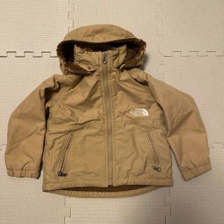 ザノースフェイス(THE NORTH FACE)のノースフェイス　コンパクトノマドジャケット　ベージュ　100サイズ(ジャケット/上着)