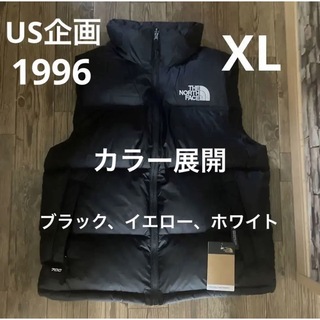 【新品】ノースフェイス　ダウンベスト　ブラック　サイズ　US L　ASIA XL