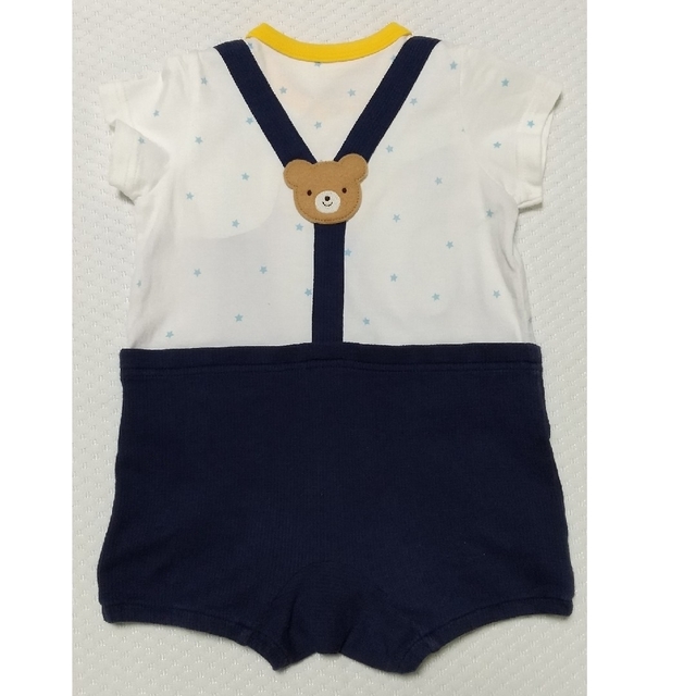 mikihouse(ミキハウス)の70 半袖 ロンパース ミキハウス 日本製 キッズ/ベビー/マタニティのベビー服(~85cm)(ロンパース)の商品写真