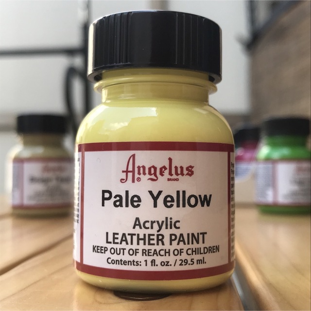 【Pale Yellow】Angelus paintアンジェラスペイント エンタメ/ホビーのアート用品(絵の具/ポスターカラー)の商品写真