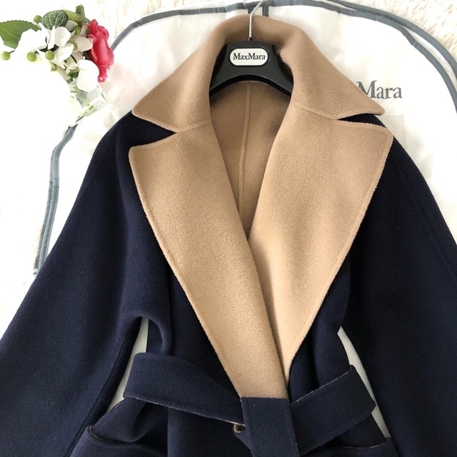 最高品質の Max Mara - 新品タグ付き【マックスマーラ】リバーシブル