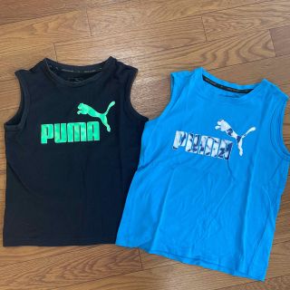 プーマ(PUMA)のPUMA タンクトップ 130 2枚セット(Tシャツ/カットソー)