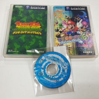 ニンテンドーゲームキューブ(ニンテンドーゲームキューブ)のゲームキューブソフト3本まとめセット　マリオ　ドンキー(家庭用ゲームソフト)