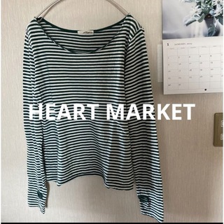 ハートマーケット(Heart Market)のハートマーケット ボーダー長袖Tシャツ(Tシャツ(長袖/七分))