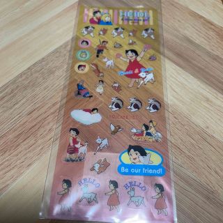 アルプスの少女ハイジ　シール　新品未使用(キャラクターグッズ)