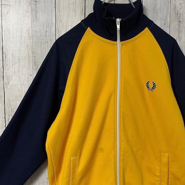 FRED PERRY フレッドペリー トラックジャケット 刺繍ロゴ 90s