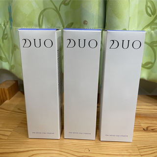 デュオ(DUO)のDUO ザ ホワイトクレイクレンズ　3個セット(洗顔料)