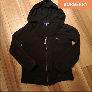 バーバリー(BURBERRY)のBURBERRY　バーバリー　パーカー　黒(パーカー)