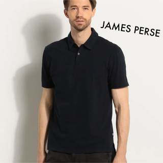 ジェームスパース(JAMES PERSE)のzazabubbu様専用　JAMES PERSEベーシック ポロシャツ BK(ポロシャツ)