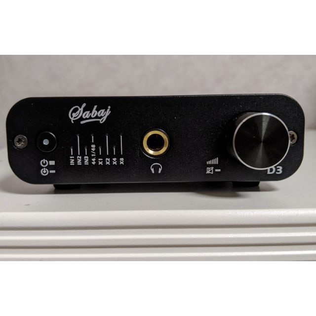 SABAJ D3　USB-DAC　 スマホ/家電/カメラのオーディオ機器(アンプ)の商品写真