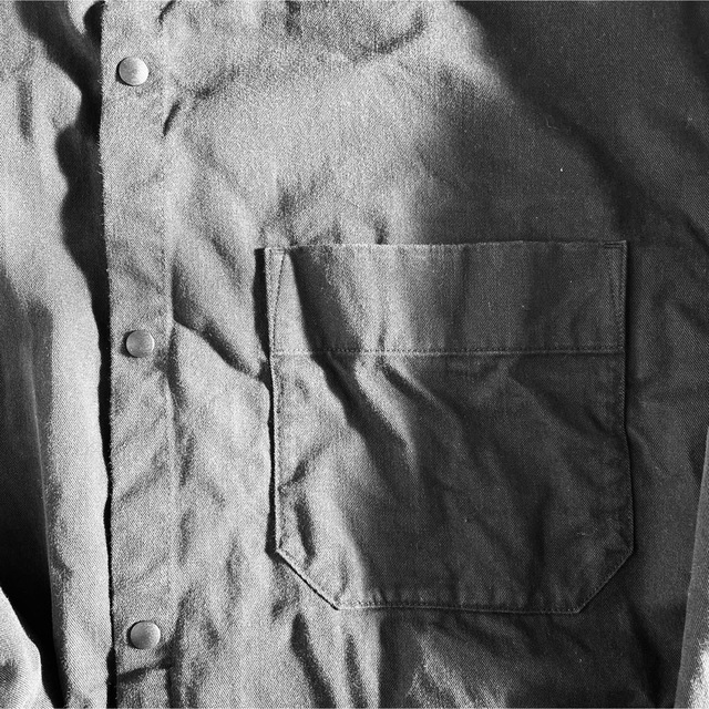 MUJI (無印良品)(ムジルシリョウヒン)の無印良品 スナップボタンシャツジャケット XS-S レディースのジャケット/アウター(ブルゾン)の商品写真