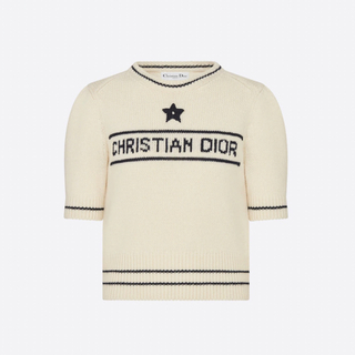 Christian Dior - 確実正規品 クリスチャンディオール 半袖ニット セーター 38