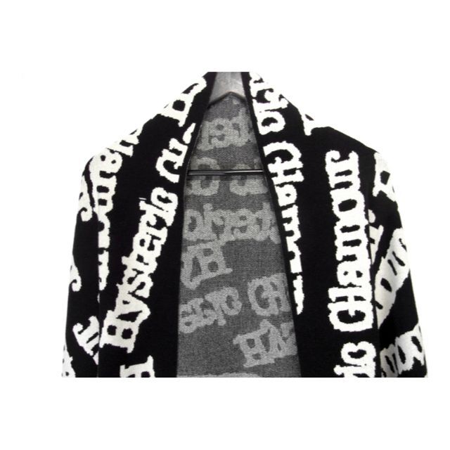 HYSTERIC GLAMOUR(ヒステリックグラマー)のヒステリックグラマーHYSTERICGLAMOUR■TYPELOGOカーディガン メンズのトップス(カーディガン)の商品写真