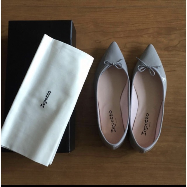 repetto  レペット ブリジット ライトグレー 37 超美品 1回着用