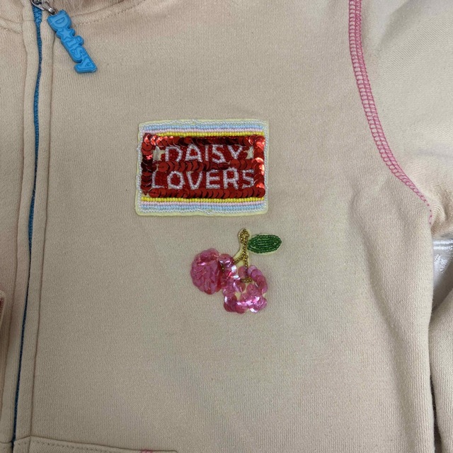 DAISY LOVERS(ディジーラバーズ)のDAISY LOVERS デイジーラバーズ　パーカー キッズ/ベビー/マタニティのキッズ服女の子用(90cm~)(ジャケット/上着)の商品写真