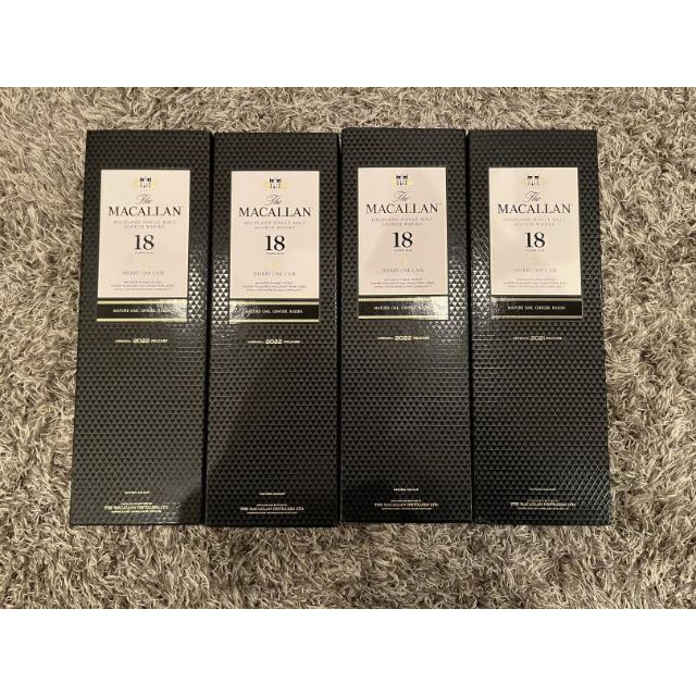 マッカラン18年 4本セット