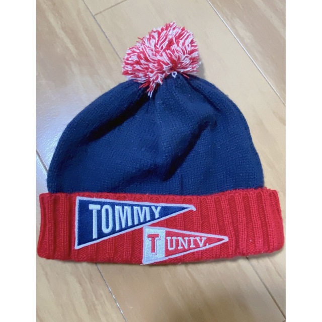 TOMMY HILFIGER(トミーヒルフィガー)のトミーヒルフィガー ニット帽 メンズの帽子(ニット帽/ビーニー)の商品写真