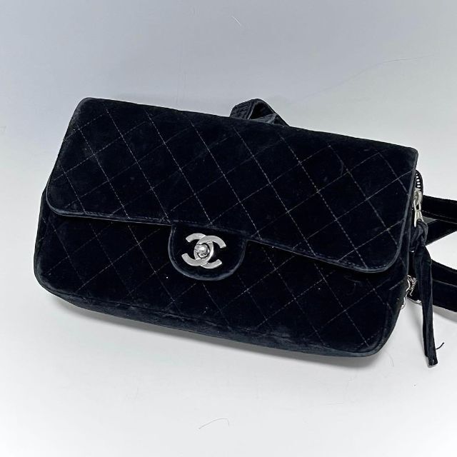 人気アイテム シャネル CHANEL - CHANEL バックパック チェーン マトラッセ ベロア リュック+バックパック 人気アイテム シャネル CHANEL - CHANEL バックパック チェーン マトラッセ ベロア リュック+バックパック